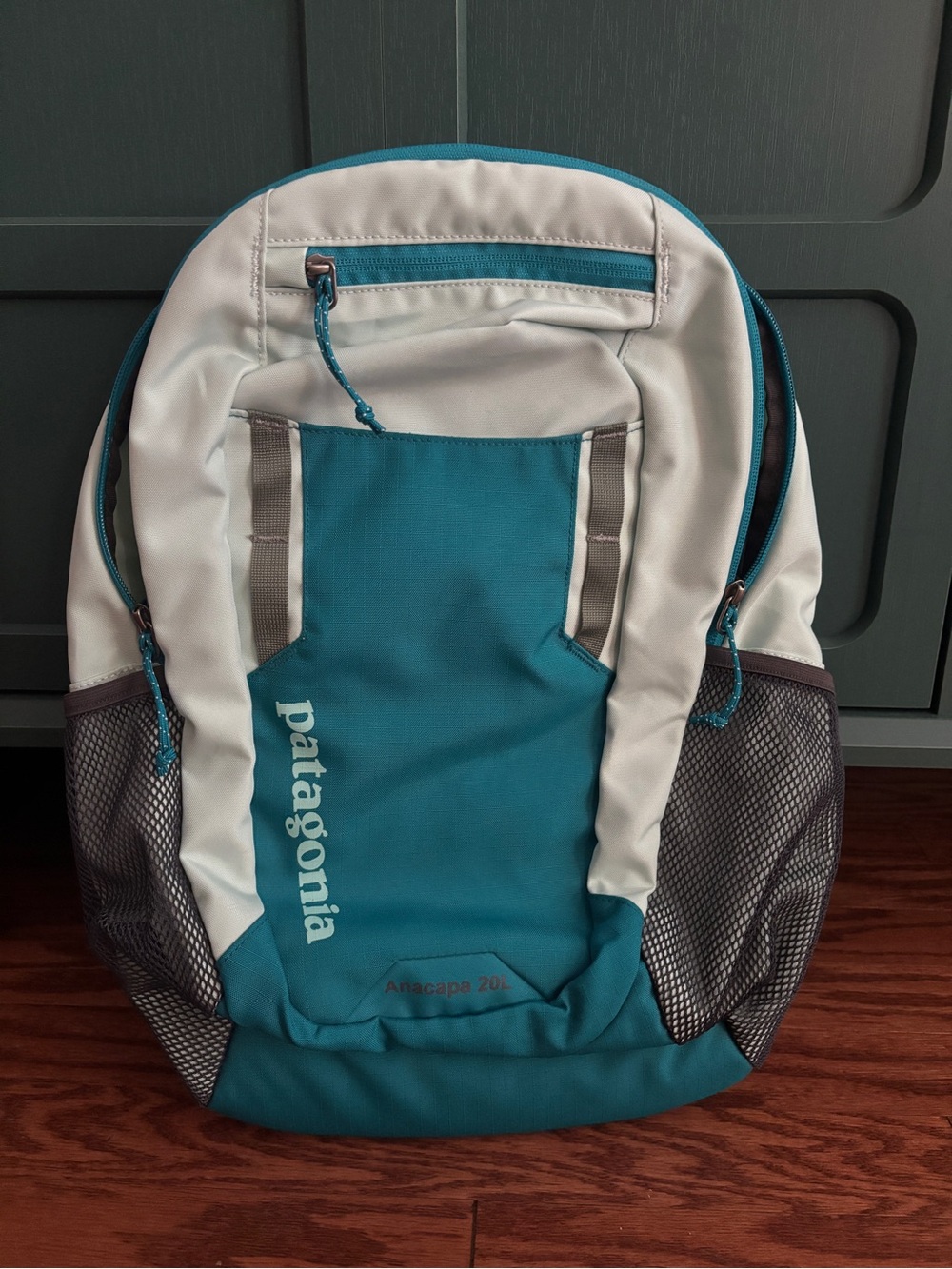 Patagonia Anacapa 20L Backpack Teal Gray Lightweight Hiking School Travel